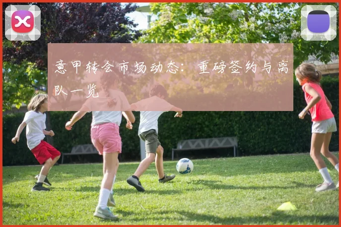 意甲转会市场动态：重磅签约与离队一览